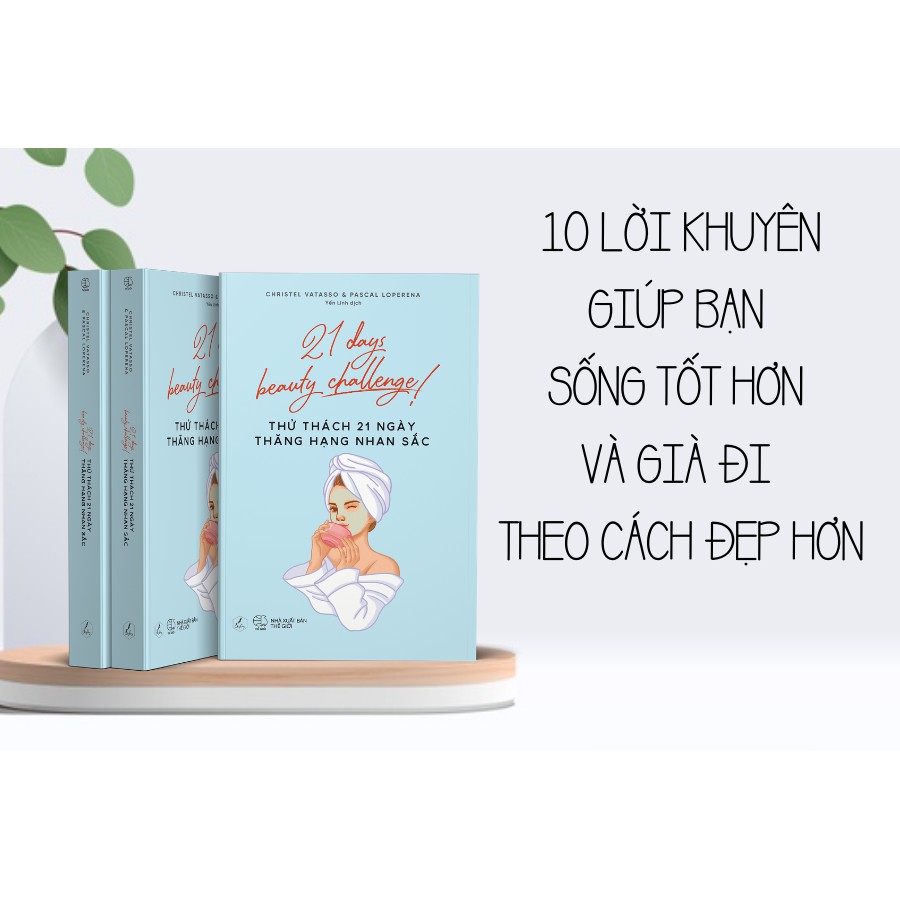 Sách - Thử Thách 21 Ngày Thăng Hạng Nhan Sắc