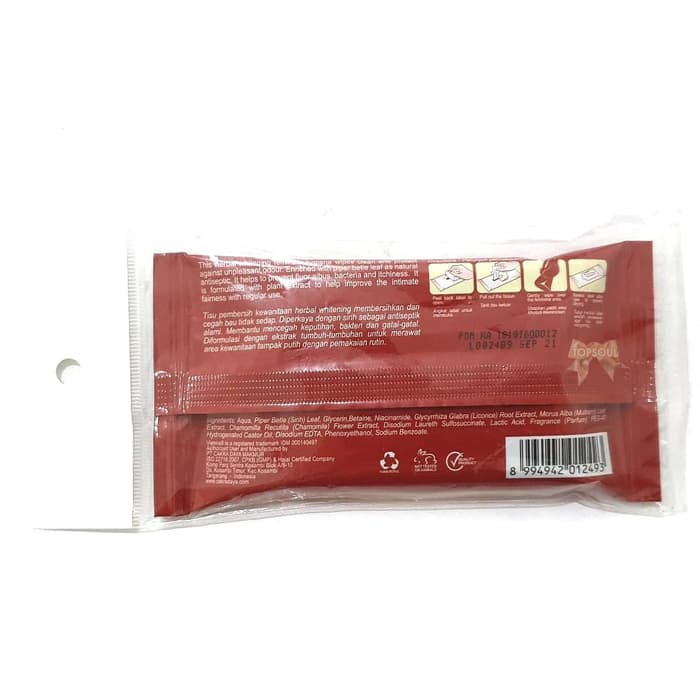 (hàng Mới Về) Hộp Khăn Ướt Tos195 Chiết Xuất Thảo Dược Làm Trắng Da | BigBuy360 - bigbuy360.vn