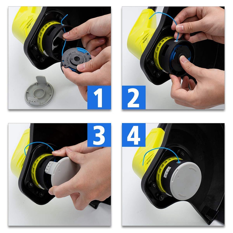 Mũ Lưỡi Trai Thay Thế Cho Máy Hút Bụi 993373001 Nắp Cuộn Dây AC14HCA Cho Máy Cắt Cỏ Ryobi One + 18V, 24V, 40V