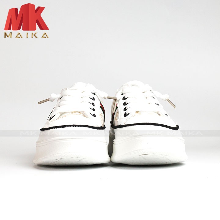 Giày Sneaker Nữ MK MAIKA S162 TRẮNG Giày Thể Thao Nữ Hở Gót Phong Cách Hàn Quốc Cao Cấp Trẻ Trung Cá Tính