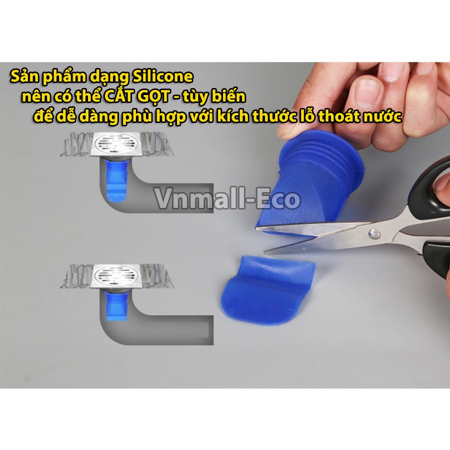Phễu silicone ngăn mùi hôi thoát sàn. Ngăn vi khuẩn trào ngược