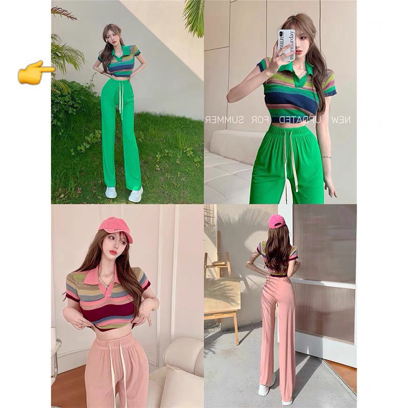 (HCM) SET BỘ THỜI TRANG NỮ THUN GÂN DÀI - SANG CHẢNH , TÔN DÁNG SÀNH ĐIỆU CHO CÁC NÀNG KME FASHION