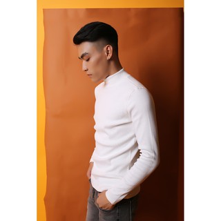 Áo thun nam tay dài cổ lọ celeb