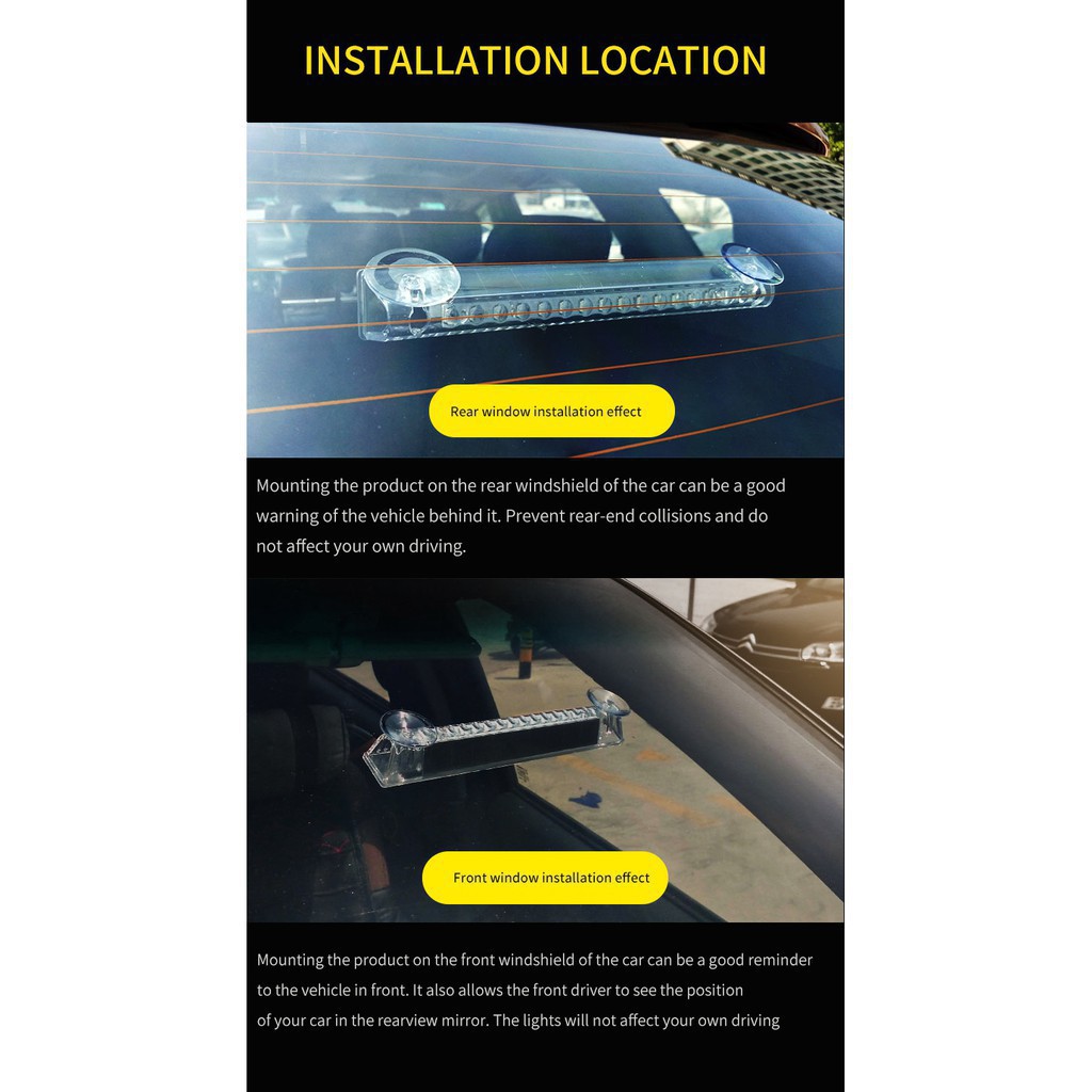 Đèn LED cảnh báo chống trộm dành cho xe hơi