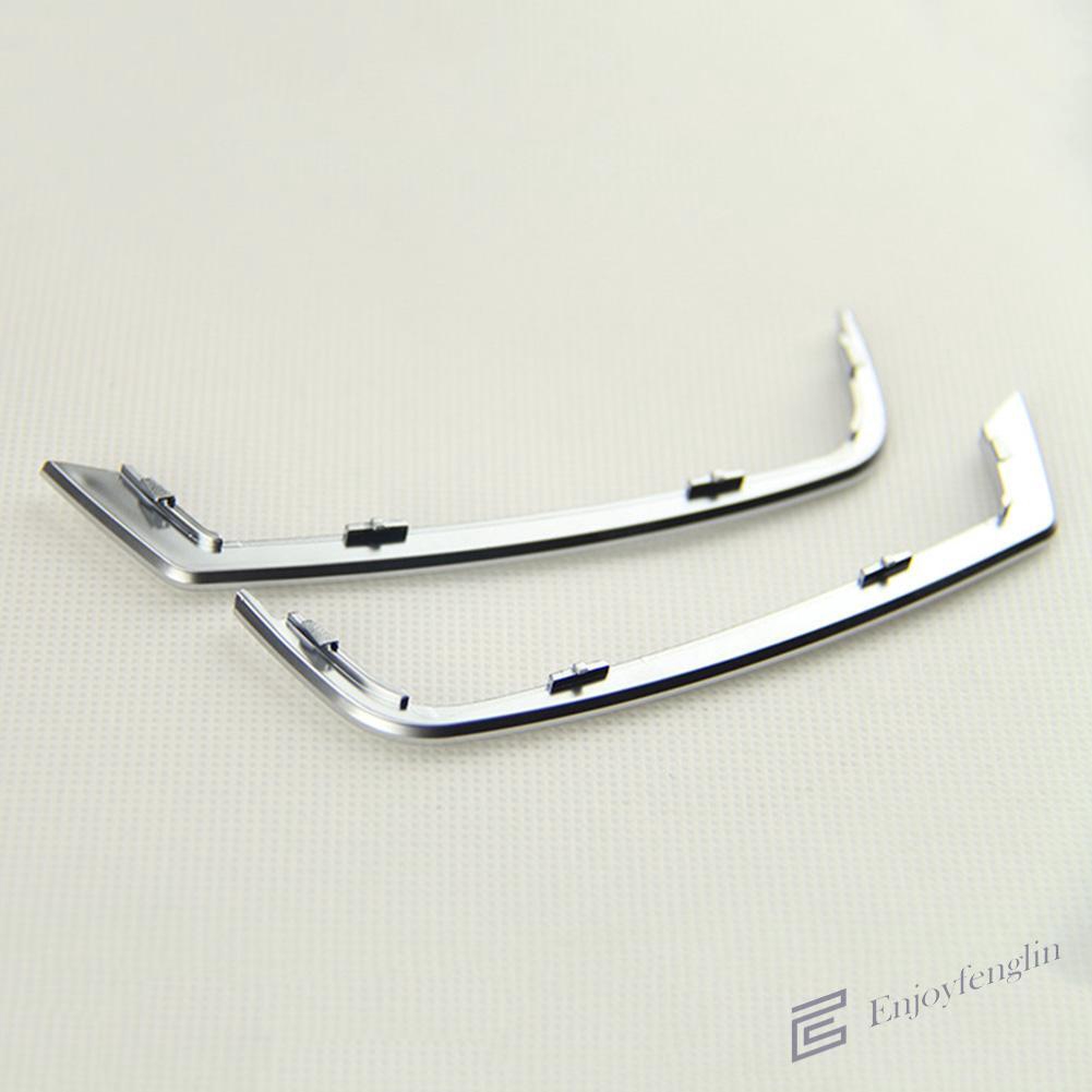 EN 2pcs Front Door Speaker Cover Gap Decor Trim for BMW 5 Series F10 2011-2013