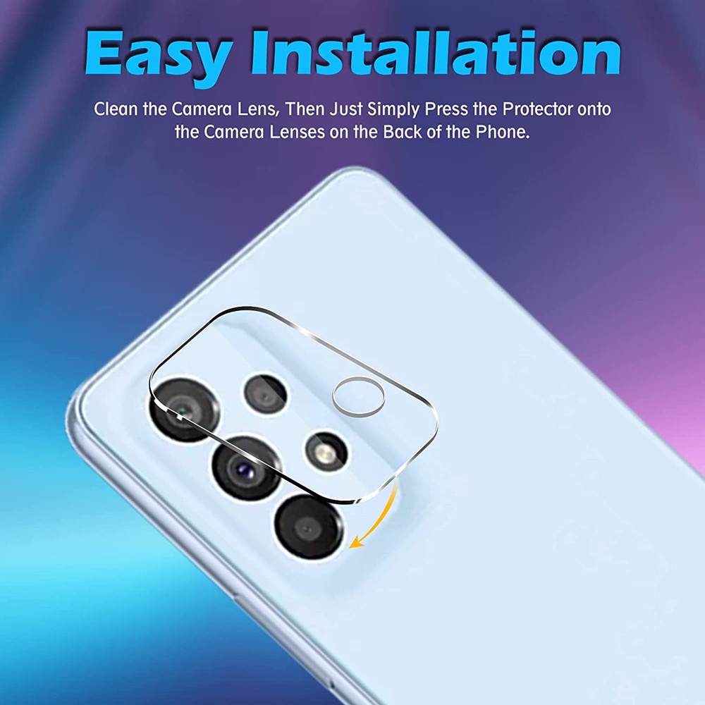 Samsung Galaxy A54 A34 A24 A14 A04S A73 A53 A33 A23 A13 A12 A22 A32 A42 A52 A02S A03S Back Camera Lens Tempered Glass Protector Film