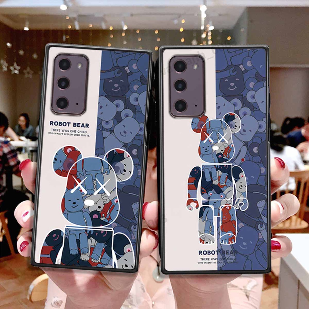 Ốp lưng Samsung Note 20 Plus / Note 20 Ultra / Note 20+ hình Robot Bear, Kawsnc bảo vệ điện thoại