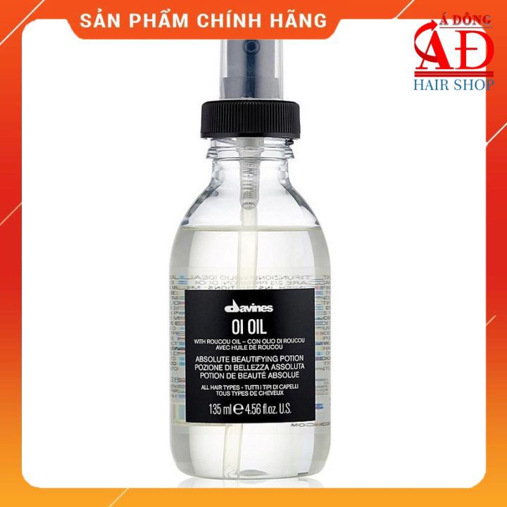 Tinh dầu DAVINES OI OIL cho tóc khô hư tổn 135ml (ITALY)