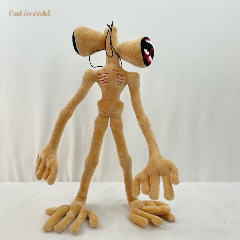 Thú nhồi bông hình con quái vật đầu loa báo động bằng nhựa PP cotton nhung lông có thể uốn cong cho trẻ em