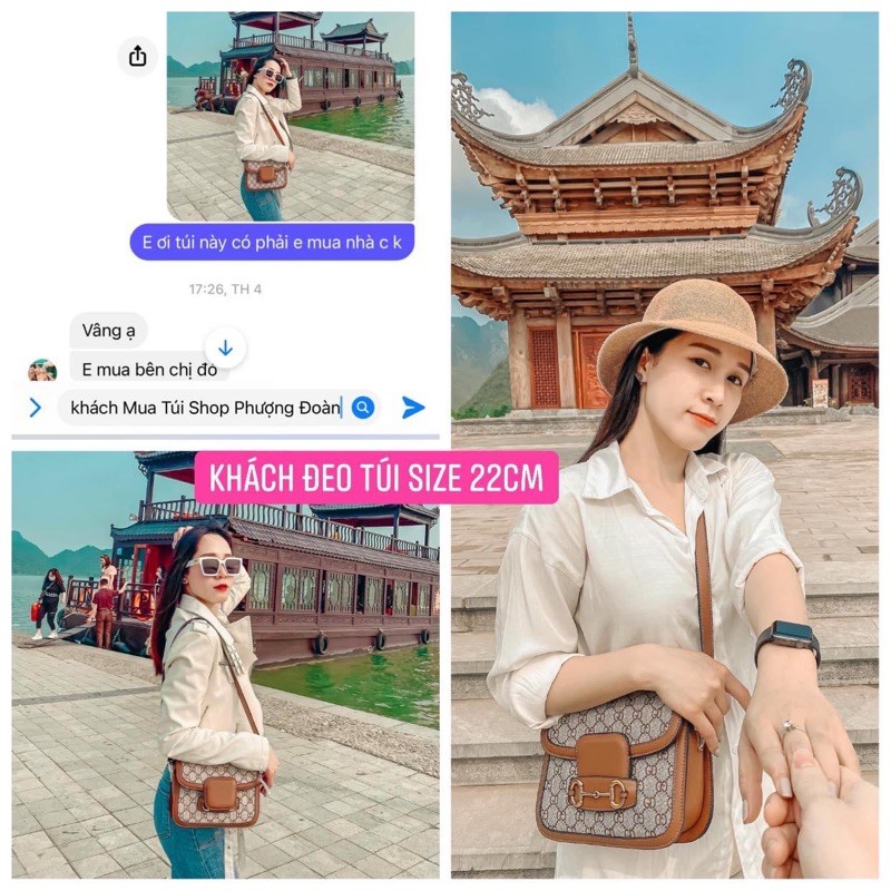 [XẢ KHO SỐC] Túi HỒ NGỌC HÀ da mềm in chữ size 22cm và 25cm vỡ hộp | BigBuy360 - bigbuy360.vn