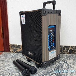 Loa kéo karaoke mini AZPro AZ 8 bluetooth Loa kẹo kéo di động thùng gỗ giá tốt hơn jbz jbl