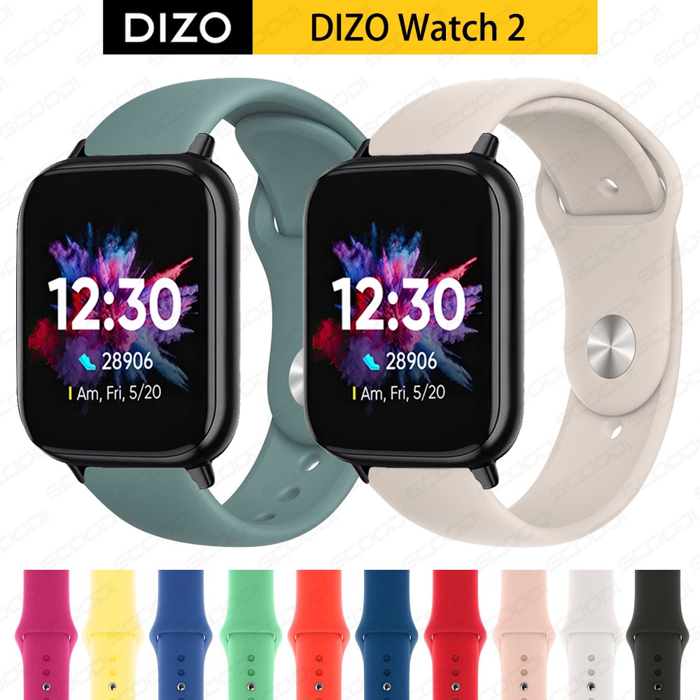 Dây Đeo Silicone Thể Thao Cho Đồng Hồ Thông Minh realme Divo watch / watch 2 / watch 2