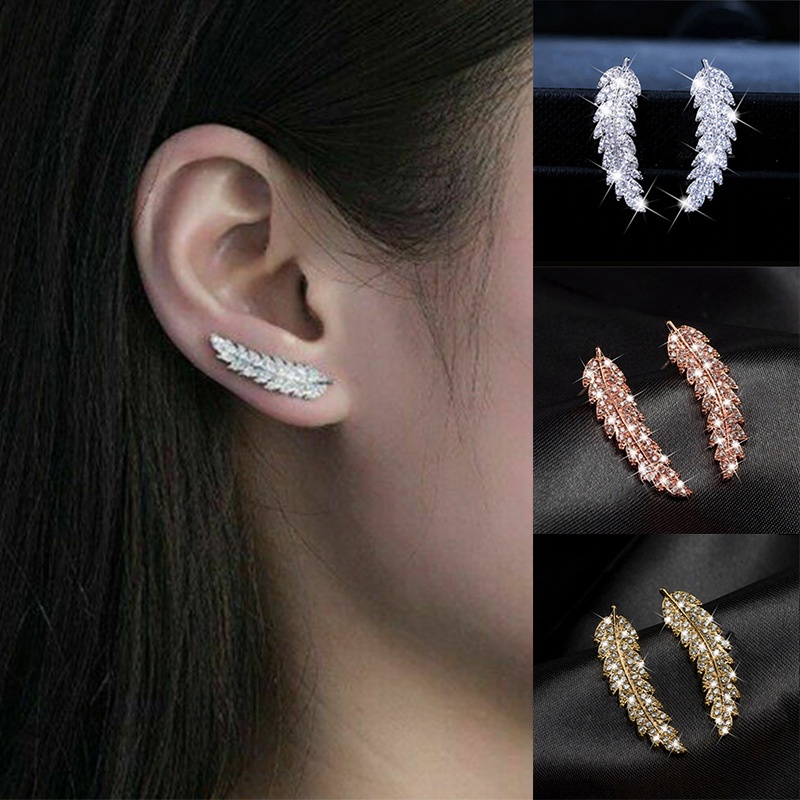 Hoa Tai Lông Vũ Thời Trang Dành Cho Nữ