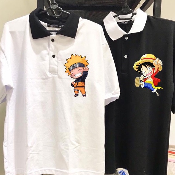 Áo sơ mi anime Naruto  FREESHIP  Áo polo Uchiha naruto có đủ size in theo yêu cầu