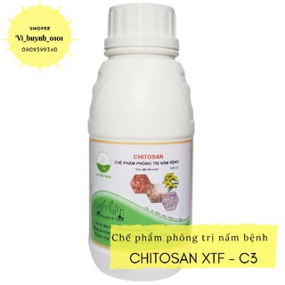 Chai 0.5 lít Chế phẩm phòng trị nấm bệnh Chitosan tăng cường đề kháng cho cây phòng trị nấm bệnh và tuyến trùng gây hại