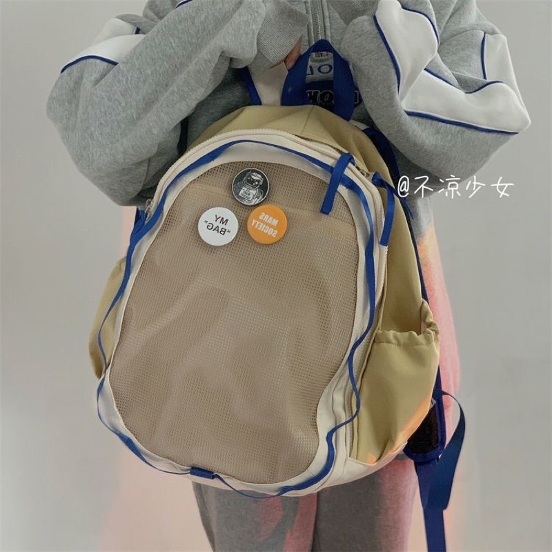 Balo ulzzang đi học đi chơi nhẹ dung tích lớn