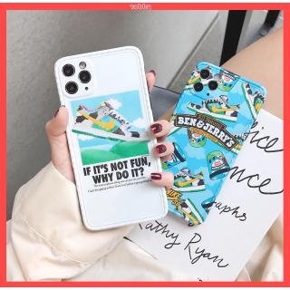 Ốp điện thoại nhựa mềm in họa tiết sản phẩm thương hiệu NIKE cho iPhone11 PRO MAX 7/8Plus SE2020 X/XS XR XSMAX