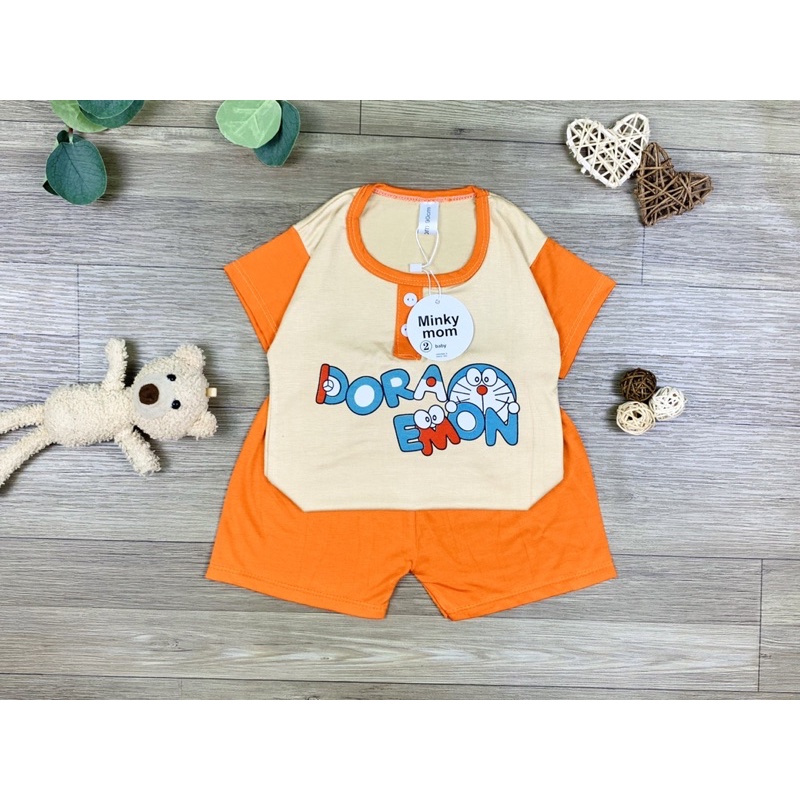 Bộ thun lạnh cộc tay đẹp 6-17kg