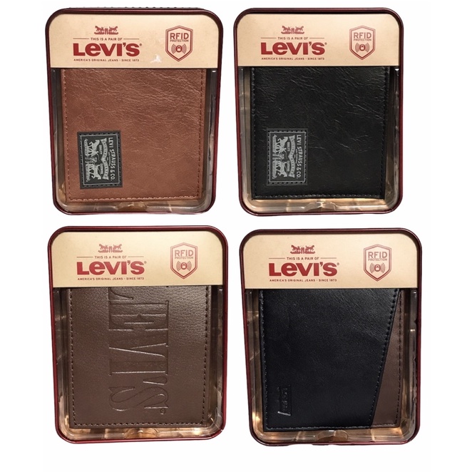 Ví da nam hàng sịn Levi’s