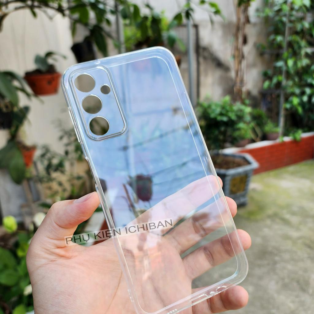 Ốp Lưng Chống Sốc Samsung M14 5G/ M34 5G/ M54 5G, Galaxy M23 5G/ M33 5G/ M53 5G Dẻo Trong Suốt, Có Gờ Bảo Vệ Camera.