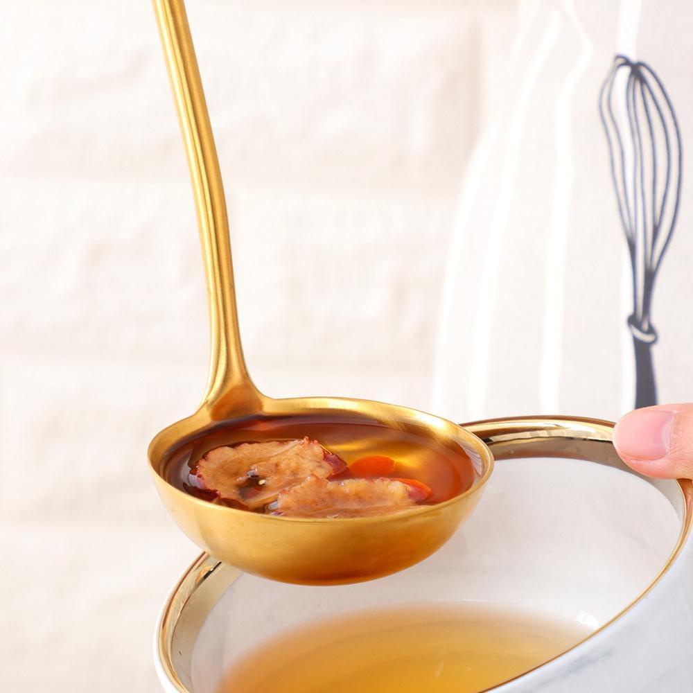 Muôi Múc Canh Treo Tường Bằng Thép Không Gỉ Tiện Dụng Cho Nhà Bếp