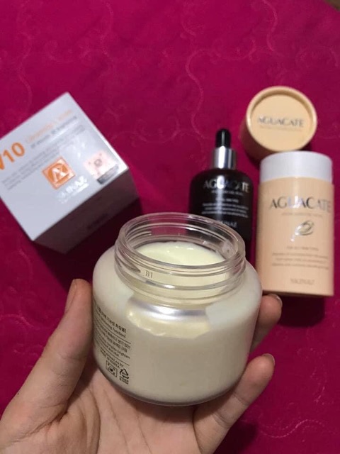 BỘ DƯỠNG DA NGÀY ĐÊM SKINAZ KEM V10 + KEM WHITE ANGEL + TINH CHẤT BƠ SKINAZ | BigBuy360 - bigbuy360.vn