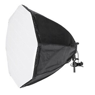 Đui đèn 4 bóng và Softbox bát giác 70cm