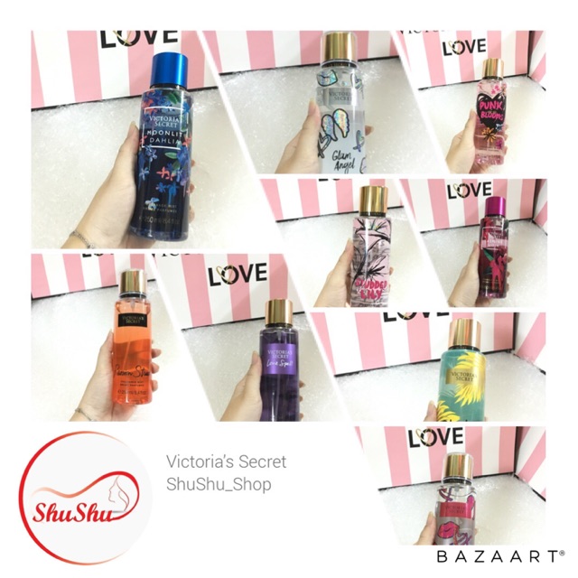 [HCM SỈ] Xịt thơm toàn thân Victoria’s Secret được lựa mùi | Thế Giới Skin Care