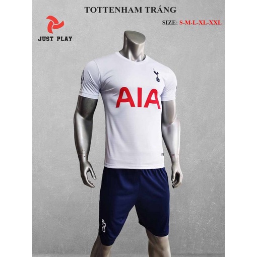 Bộ Quần Áo Bóng Đá CLB Tottenham 2021 - In Tên Theo yêu cầu ( Có Tính Phí )