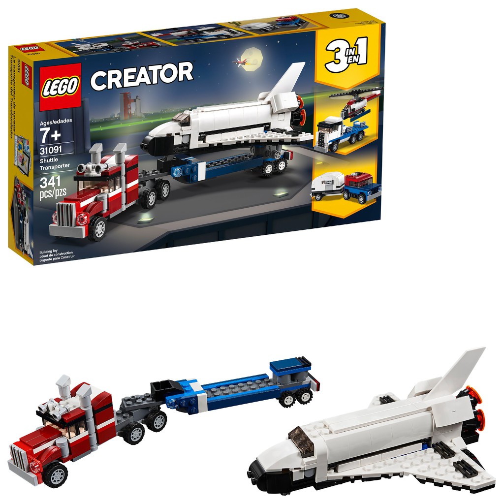 31091 Lego Creator Shuttle Transporter
