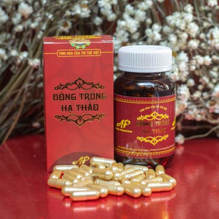 Đông Trùng Hạ Thảo Anh Phương - Hộp 60 viên nang Đỏ - Đảm bảo chất lượng - Miễn phí Ship