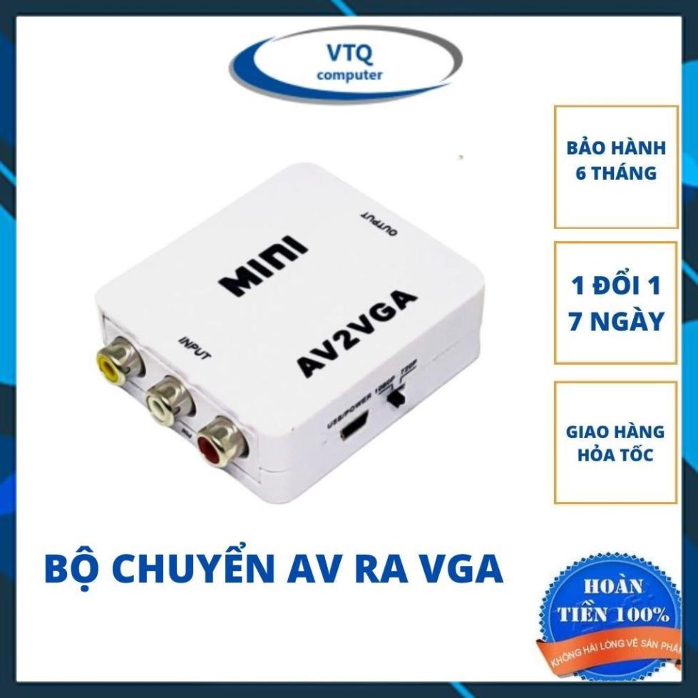 Bộ chuyển đổi AV ra VGA hàng nhập khẩu. vtq.computer