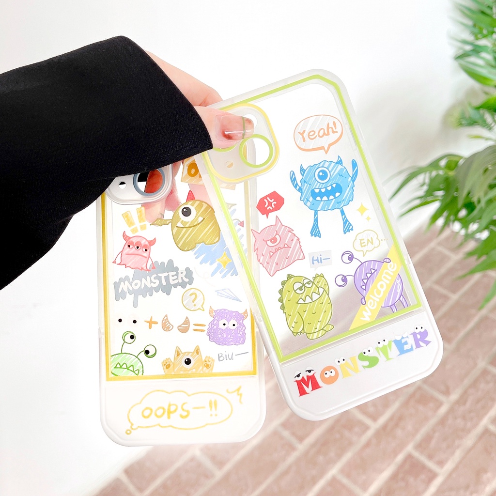 Ốp lưng iphone chống lưng oops monster 6/6plus/6s/6splus/7/7plus/8/8plus/x/xs/11/12/13/14/pro/max/promax/plus/shin/case