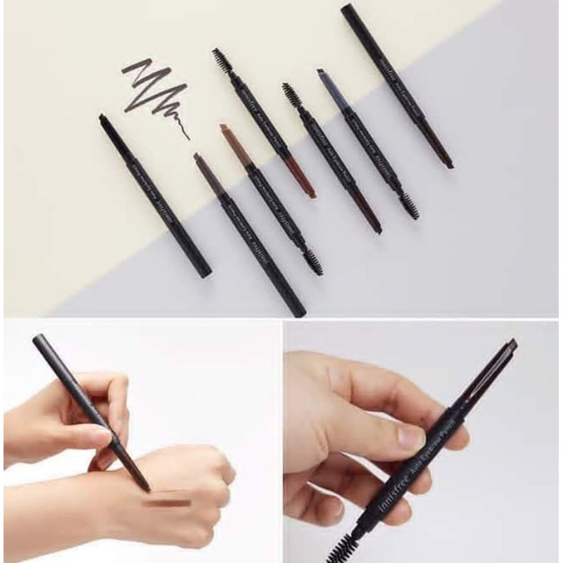 Chì kẻ mày Innisfree auto eyebrow pencil