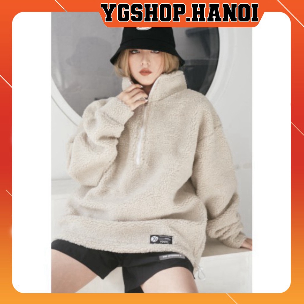 [Hà Nội] Áo Bông FLEECE OVERSIZED - YOUNG GREEN [ygshop.hanoi] YOUNG GREENFleece