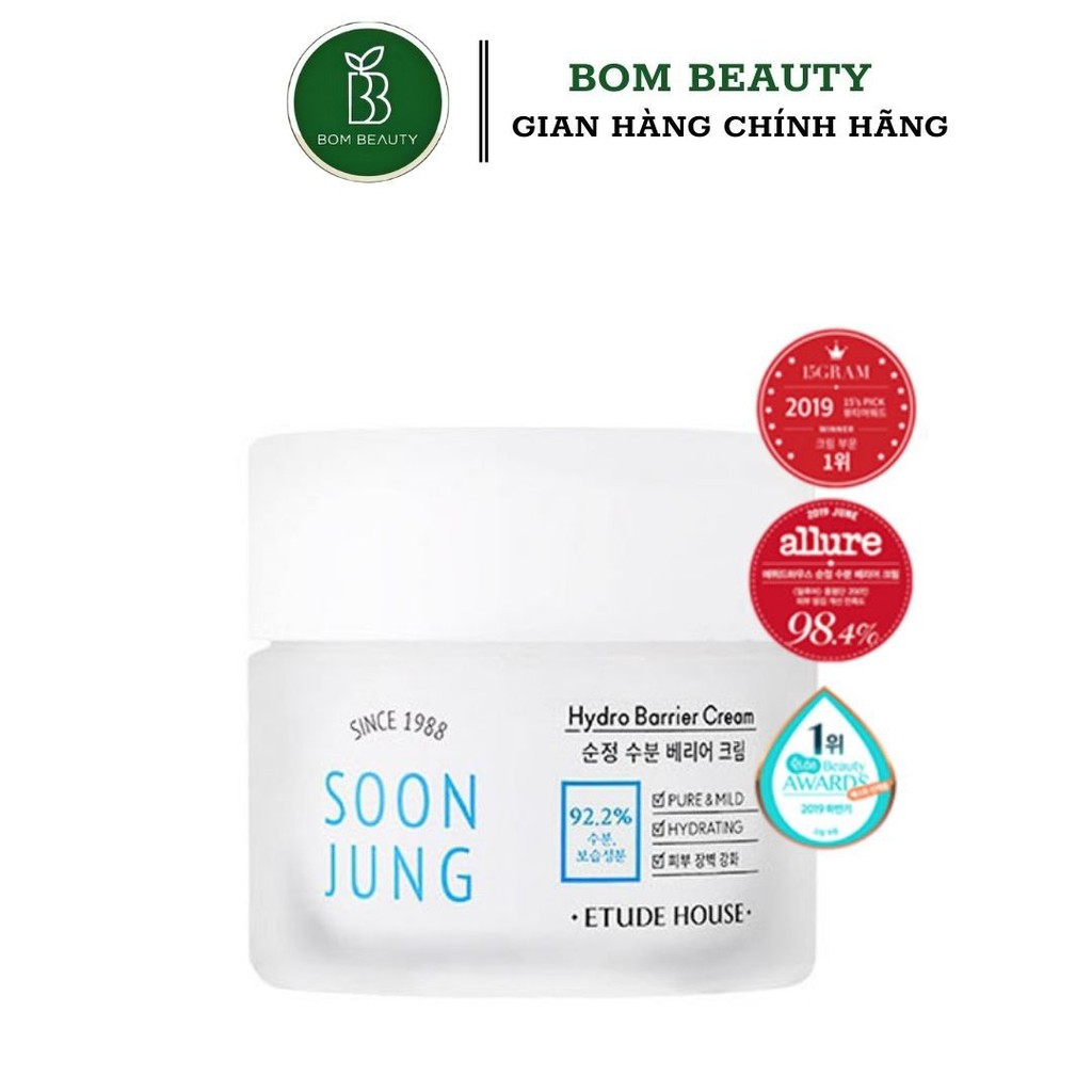 Kem dưỡng ẩm cấp nước làm dịu da ETUDE HOUSE SOON JUNG HYDRO BARRIER CREAM