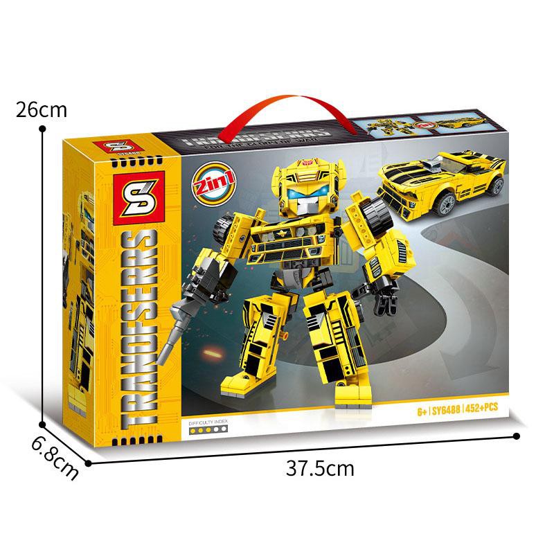 （CÓ SẴN）Đồ chơi lắp ráp mô hinh Sy6488 Robot biến hình Transformers