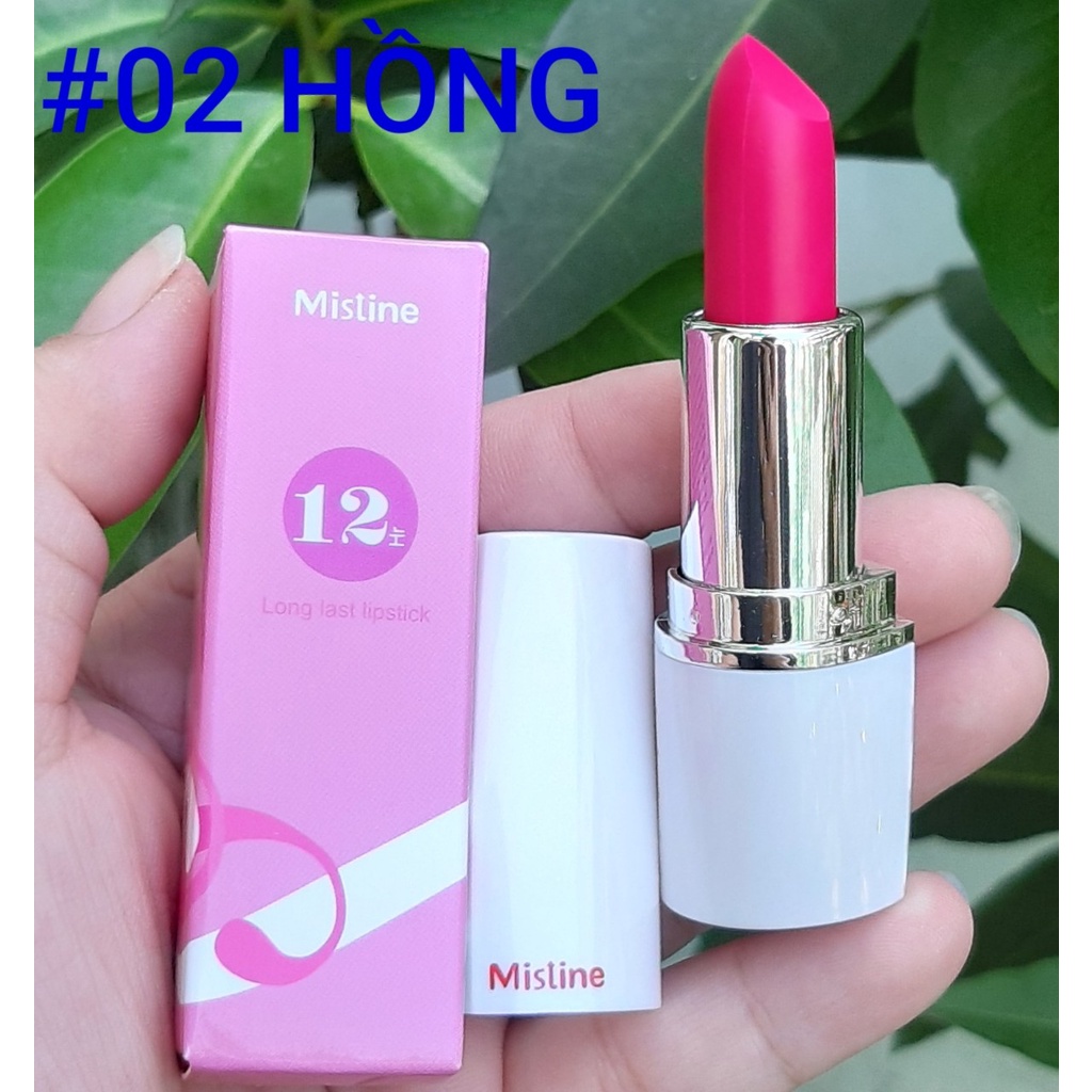 Son môi siêu lì Mistine 12h cao cấp Peinjen Hello