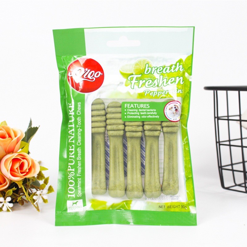 XƯƠNG GẶM SẠCH RĂNG ORGO 4 HƯƠNG VỊ 90g CHO CHÓ