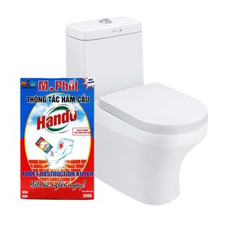 Bột thông tắc bồn cầu Toilet xuất khẩu Hando 250Gr
