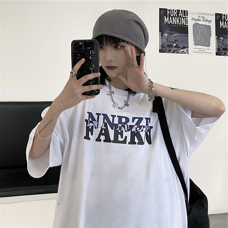 Áo thun tay lỡ form rộng unisex Neko.sg ATL228