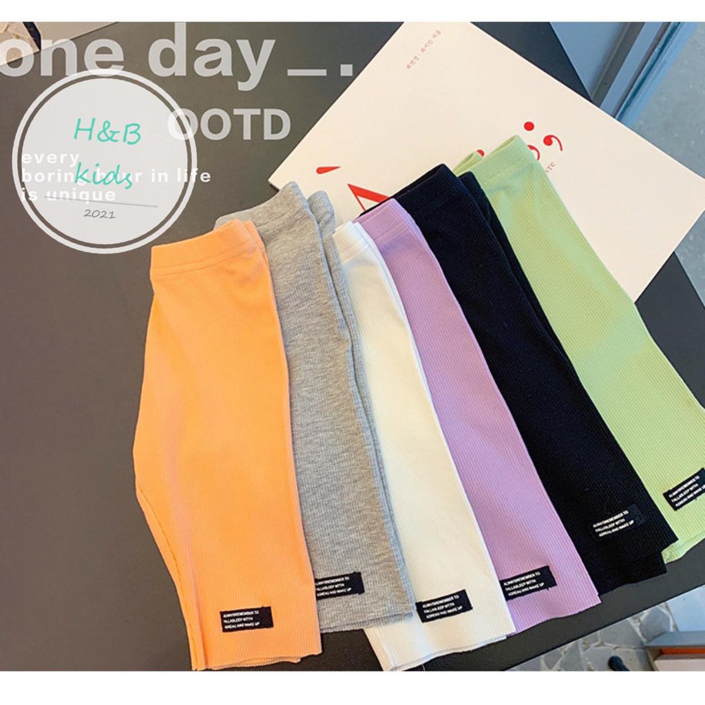 Quần Legging Ngố Size Đại (7-30kg ) sành điệu phong cách Hàn Quốc cho bé gái - QN01