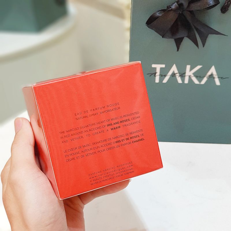 Nước hoa nữ Narciso ROUGE EDP 30ml-50ml‐90ml Fullseal-Tester