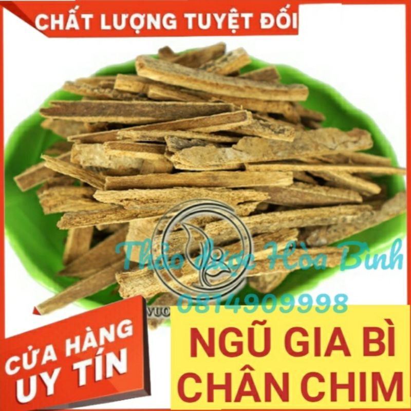 Ngũ Gia Bì Chân Chim - 1kg Gia Bì Vỏ - Hàng chuẩn, mới, sạch, khô
