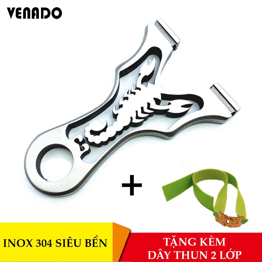 Ná cao su inox 304 hình Bọ Cạp siêu bền siêu chuẩn - Venado