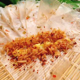 Bánh tráng Bơ tép sấy