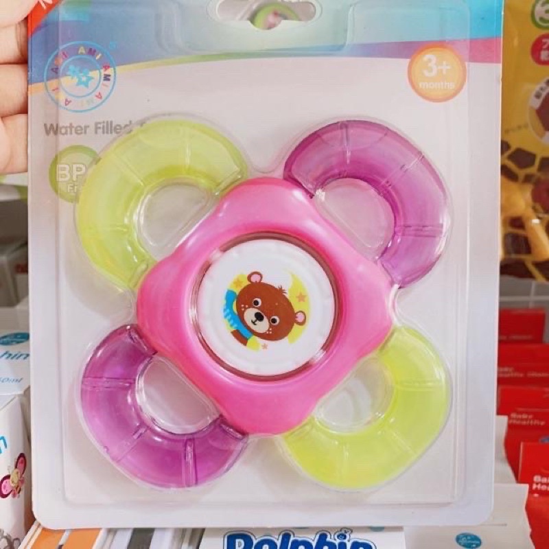 Xúc Xắc Ngặm Nướu Cho Bé Hình Bông Hoa AMI  nhập khẩu Thái Lan