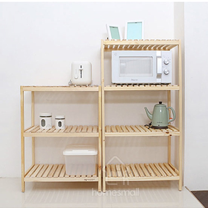 Kệ gỗ để đồ 4 tầng đa năng Tâm House KT04