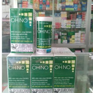 Kẹo ngâm OHNO cai thuốc lá