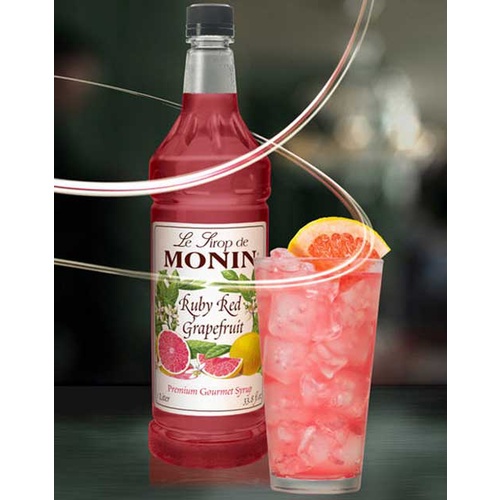 Siro Monin bưởi hồng (Pink Grap Fruit)  chai 700ml. Hàng công ty có sẵn giao ngay